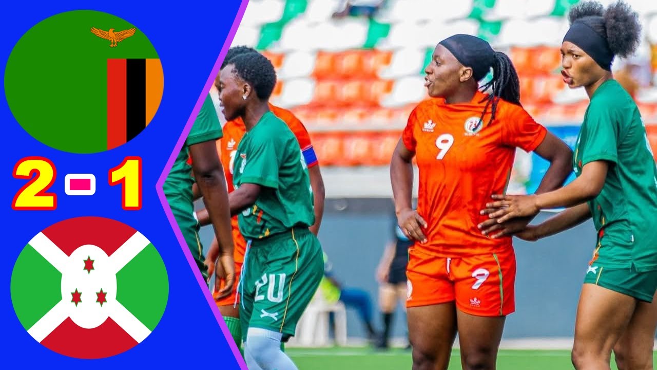 Zambia 🆚 Burundi 2 - 1  All Goals & Highlights  FIFA U20 Women's World Cup 2026