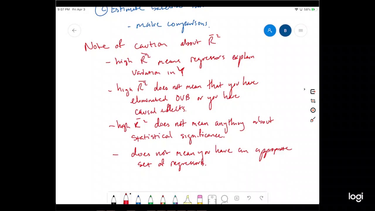 E9: Model Specification for Multiple Regression