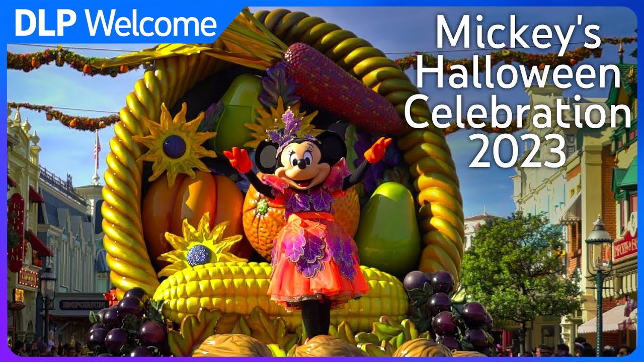 [4K] Mickey's Halloween Celebration Parade 2023 - Disneyland Paris
