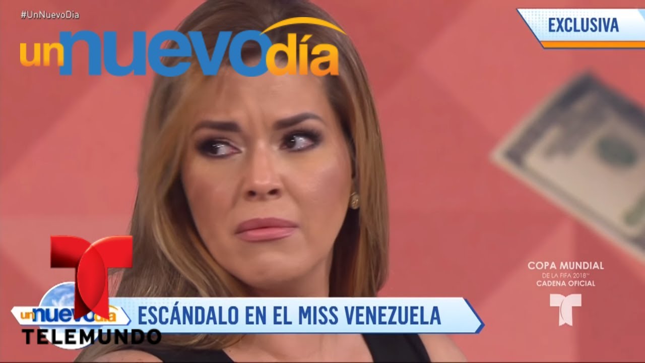 Daniel Sarcos habla sobre el esc&aacute;ndalo de Miss Venezuela | Un Nuevo D&iacute;a | Telemundo