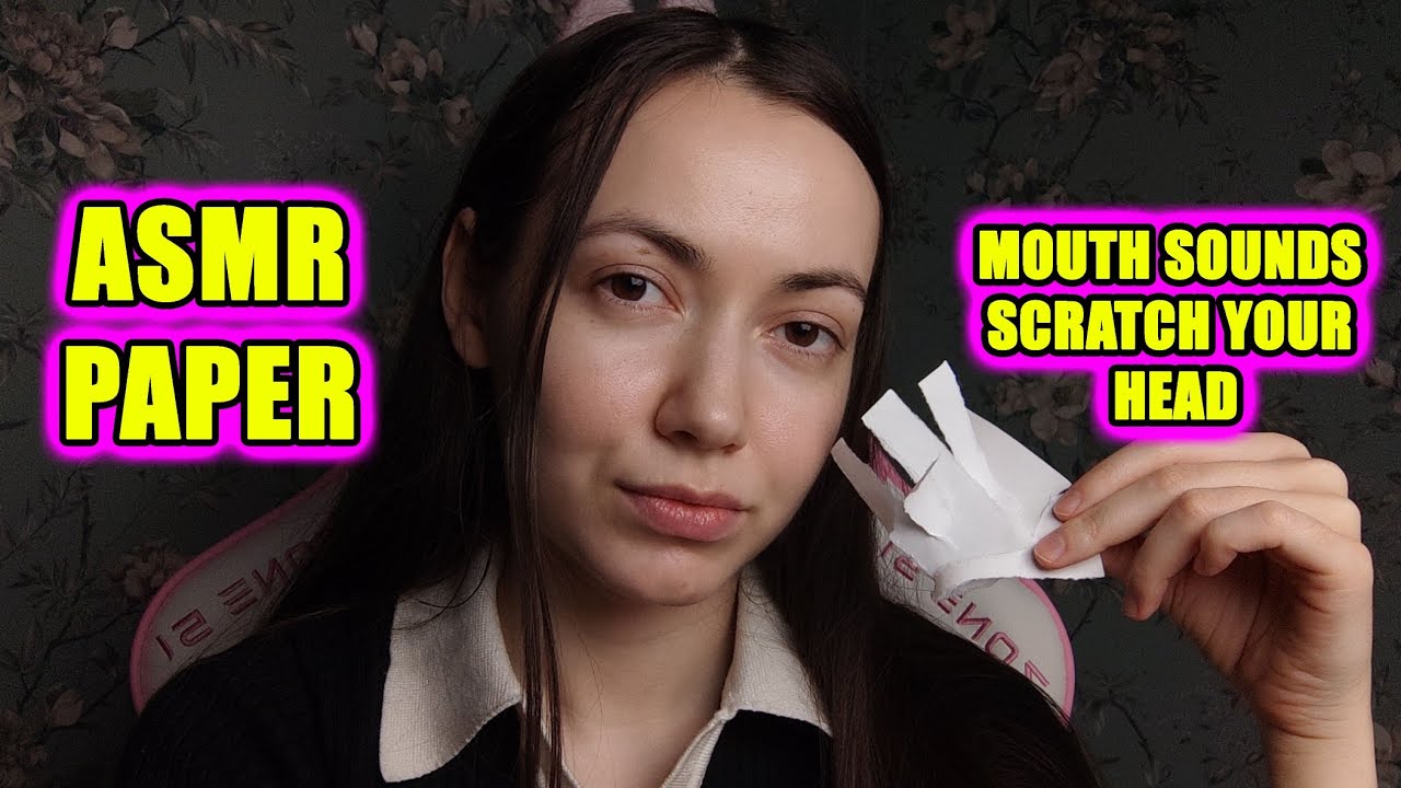 ASMR: mouth sounds, scratch your head #asmr