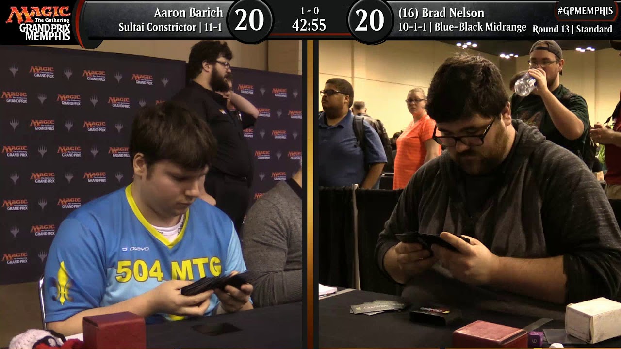 Magic the Gathering GP Memphis 2018 Round 13
