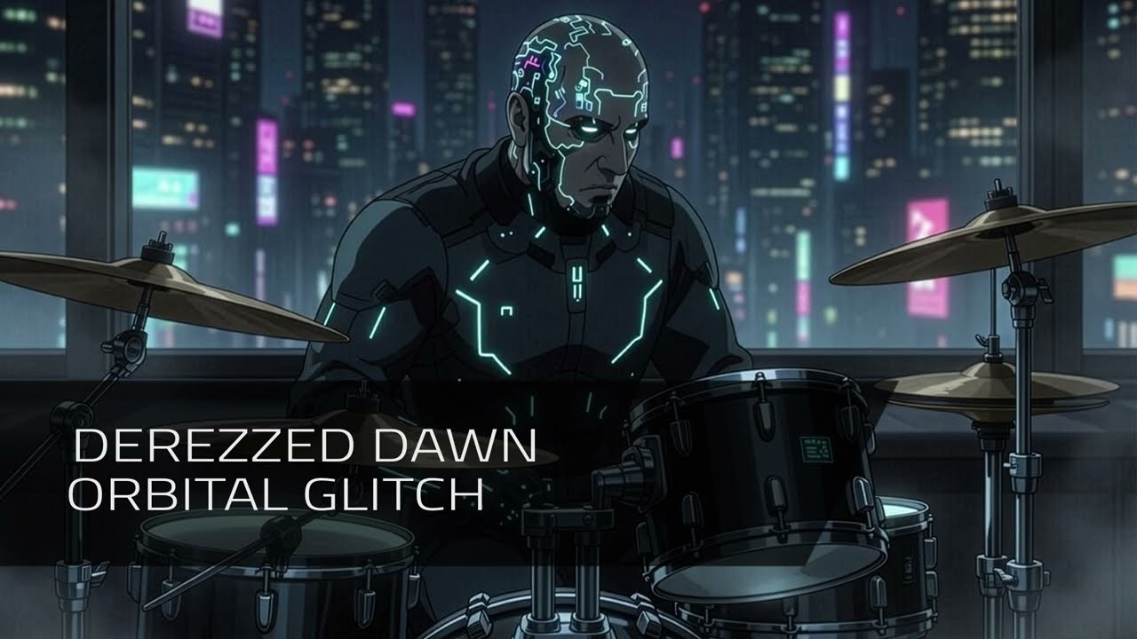 Orbital Glitch - Derezzed Dawn (Official Visualizer)