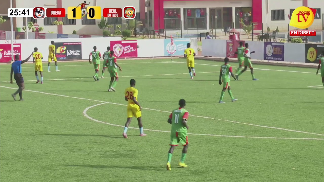 En live sur FOCUS TV/ OMEG vs REAL DU FASO
