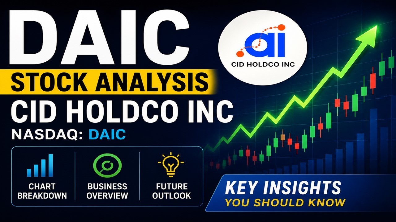 Анализ акций DAIC | Обзор бизнес-деятельности и графиков акций CID HoldCo Inc