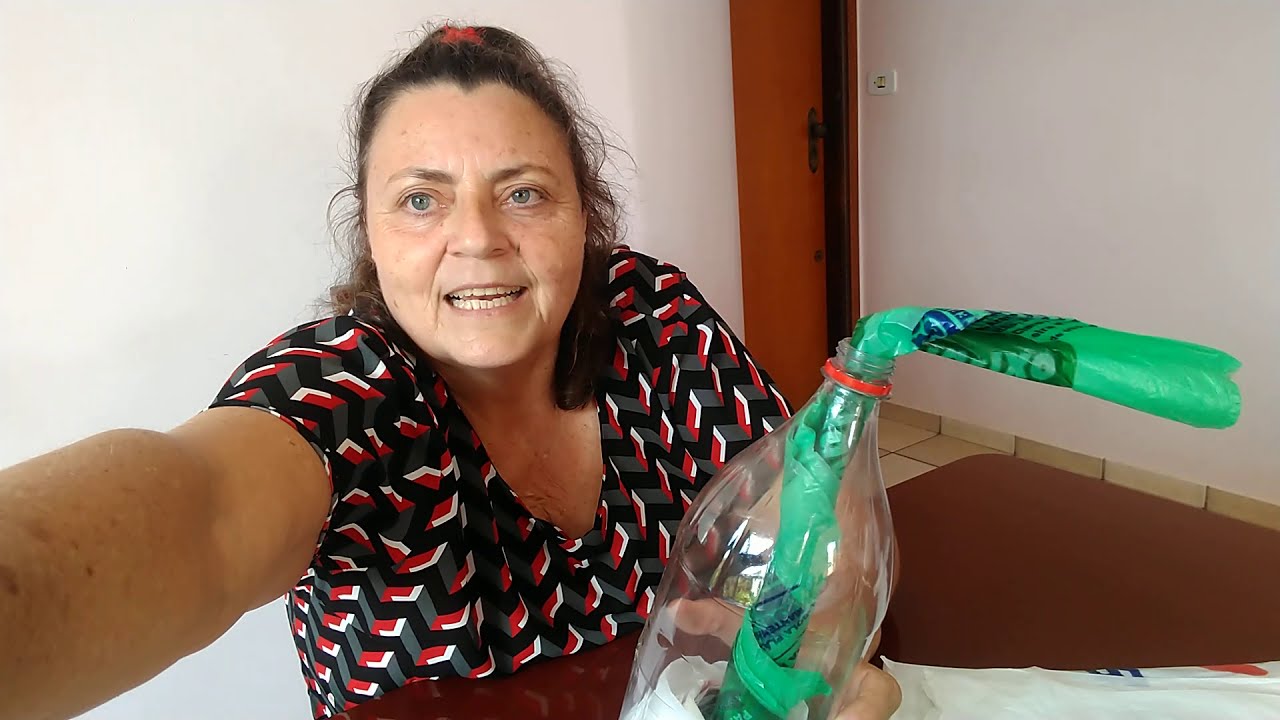 Fazendo Puxa Saco  com Garrafa Pet ♻️