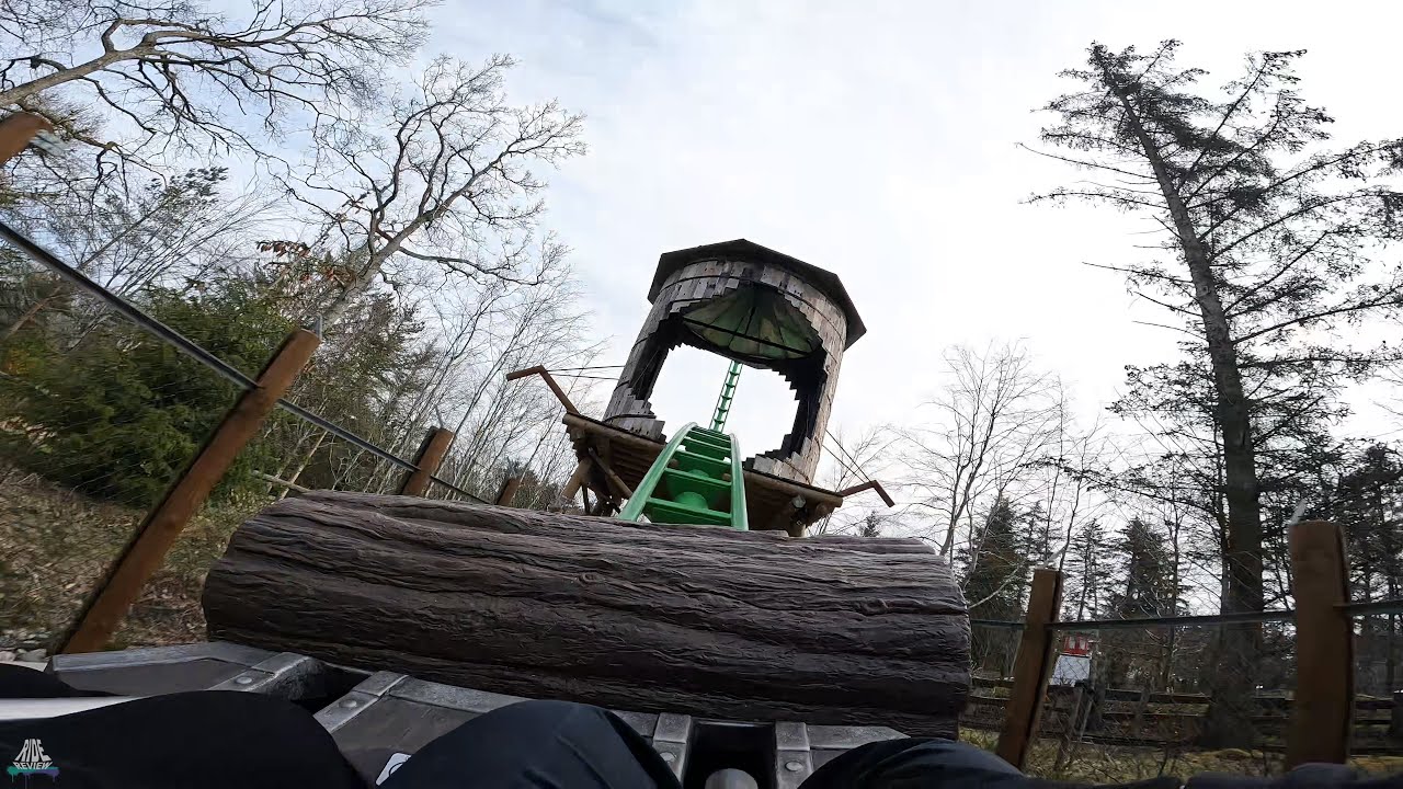 Saven - POV - Fårup Sommerland - Vekoma - Family Boomerang / 238m (Spirit)
