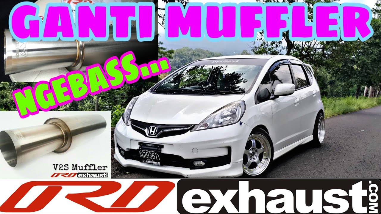 Muffler ORD V2s ngebass bulat | edisi hijrah ORD exhaust