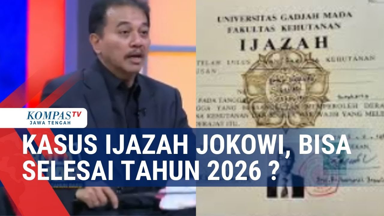 Roy Suryo Sebut Kasus Ijazah Jokowi, Bisa Selesai Tahun 2026
