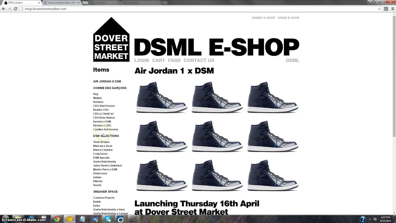 Dover Street Market BOT | iWang815.com