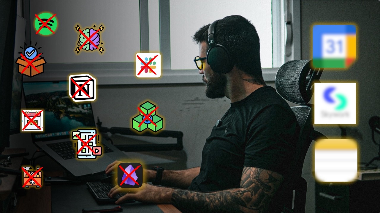 Essas 3 Ferramentas DOBRARAM meu Tempo Livre