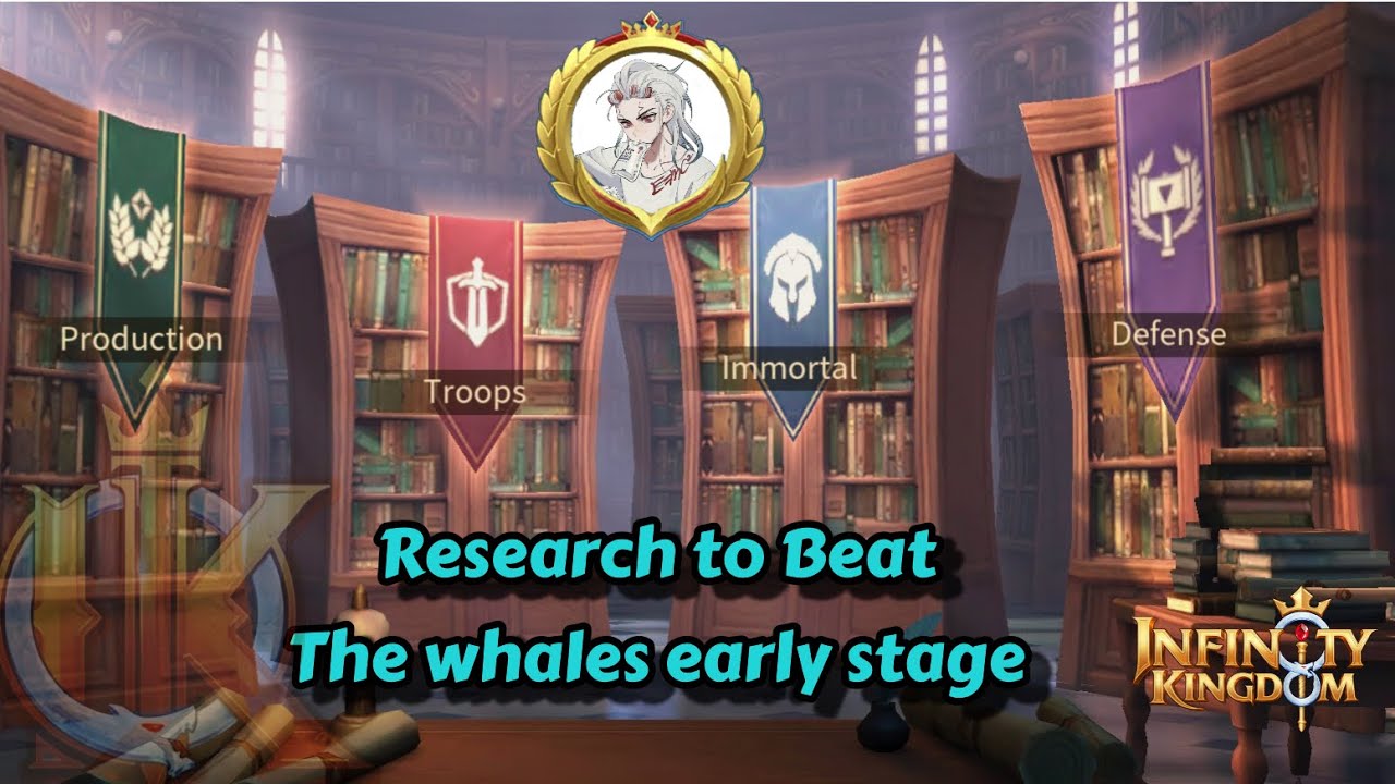 Research ( must know this ) infinity Kingdom
