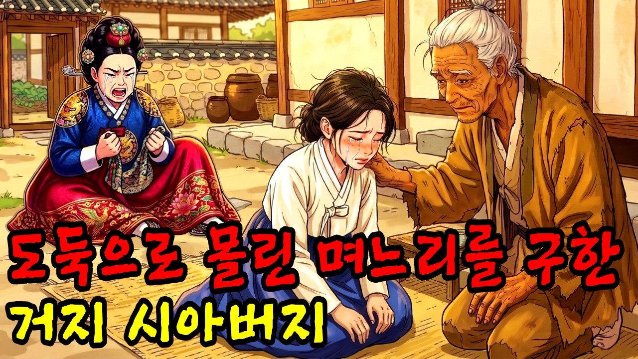 거지꼴로 돌아온 시아버지를 헛간에 내몬 며느리들, 누더기 속 정체를 알고 오열하는데..야담ㅣ민담ㅣ설화ㅣ전설ㅣ조선야담ㅣ옛날이야기