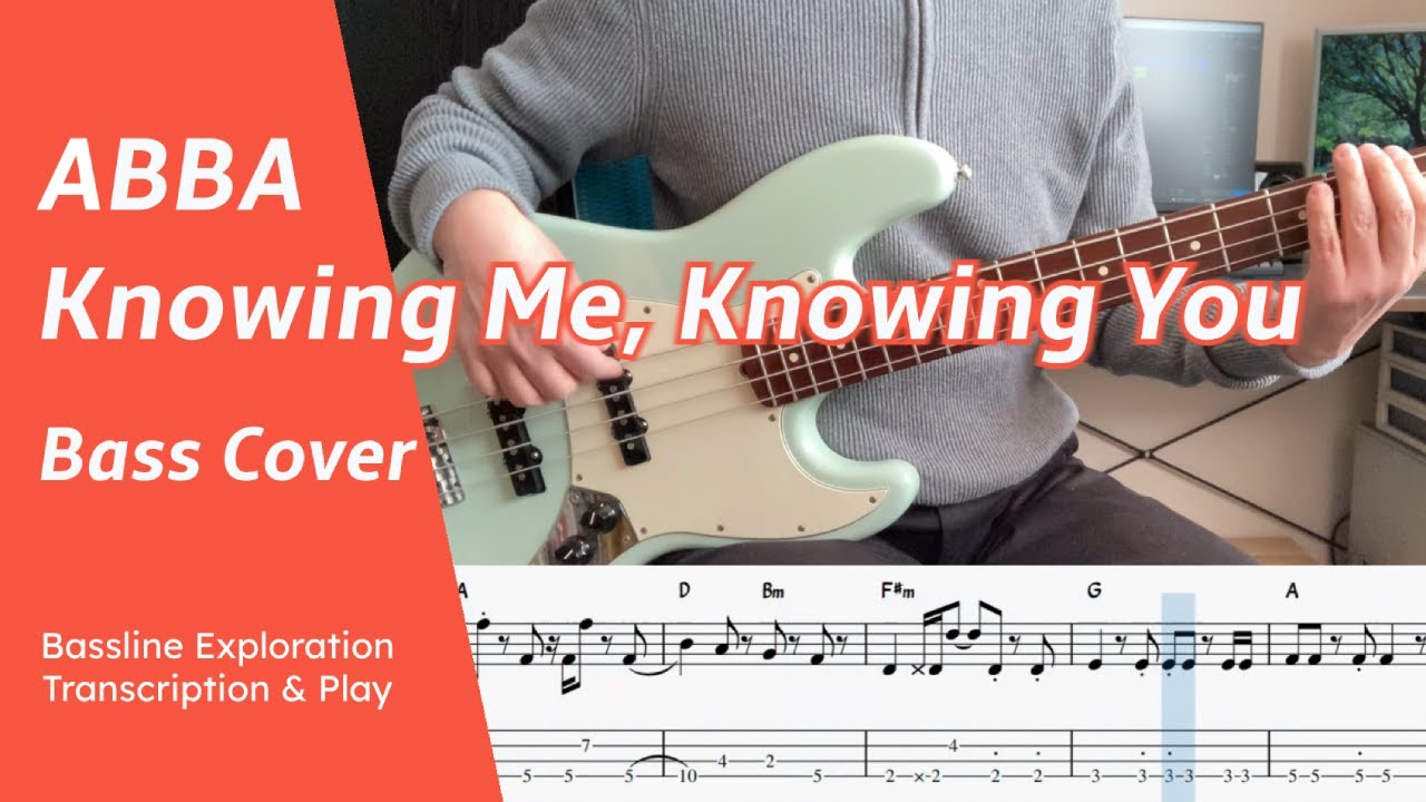 ABBA - Knowing Me, Knowing You - Bass Cover