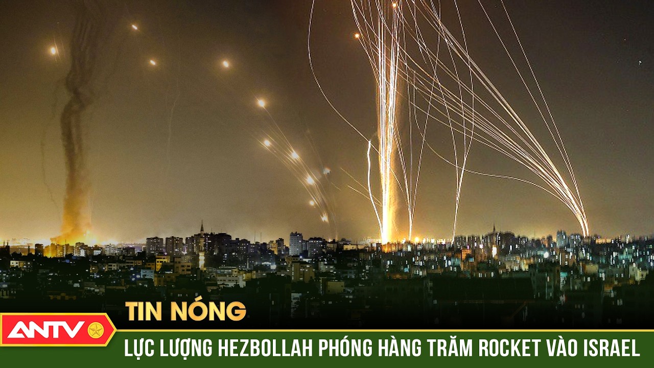 Chiến sự Trung Đông căng như dây đàn: Hezbollah dội hàng trăm rocket vào Israel | ANTV
