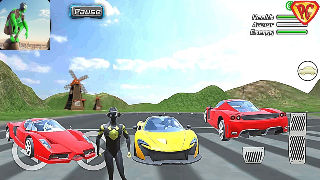 Rope Frog Ninja Hero - Strange Gangster Vegas #72 Drive very fast