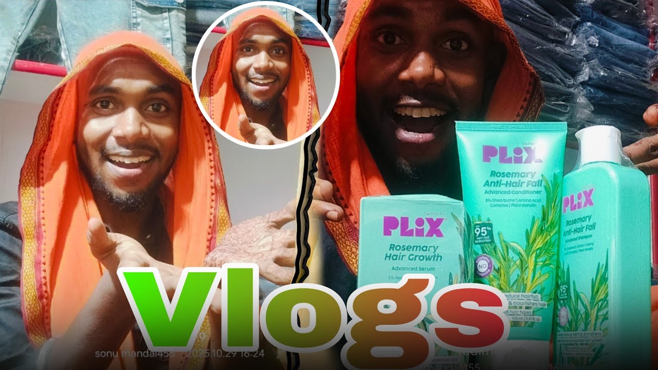 Plix hair Growth oil✨ New Vlogs 😍 #daliyvlog #souravjhoshivlog #vlog 