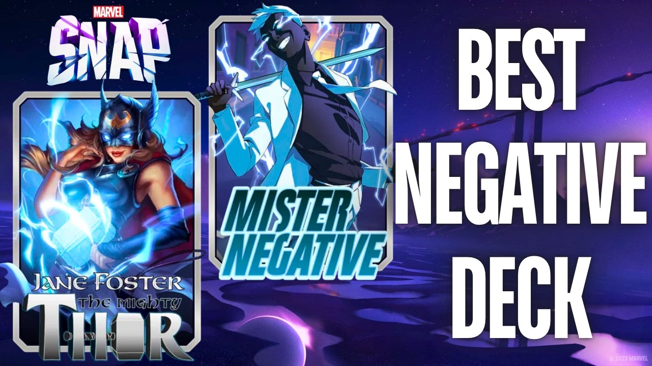 Best Mister Negative Deck in Marvel Snap