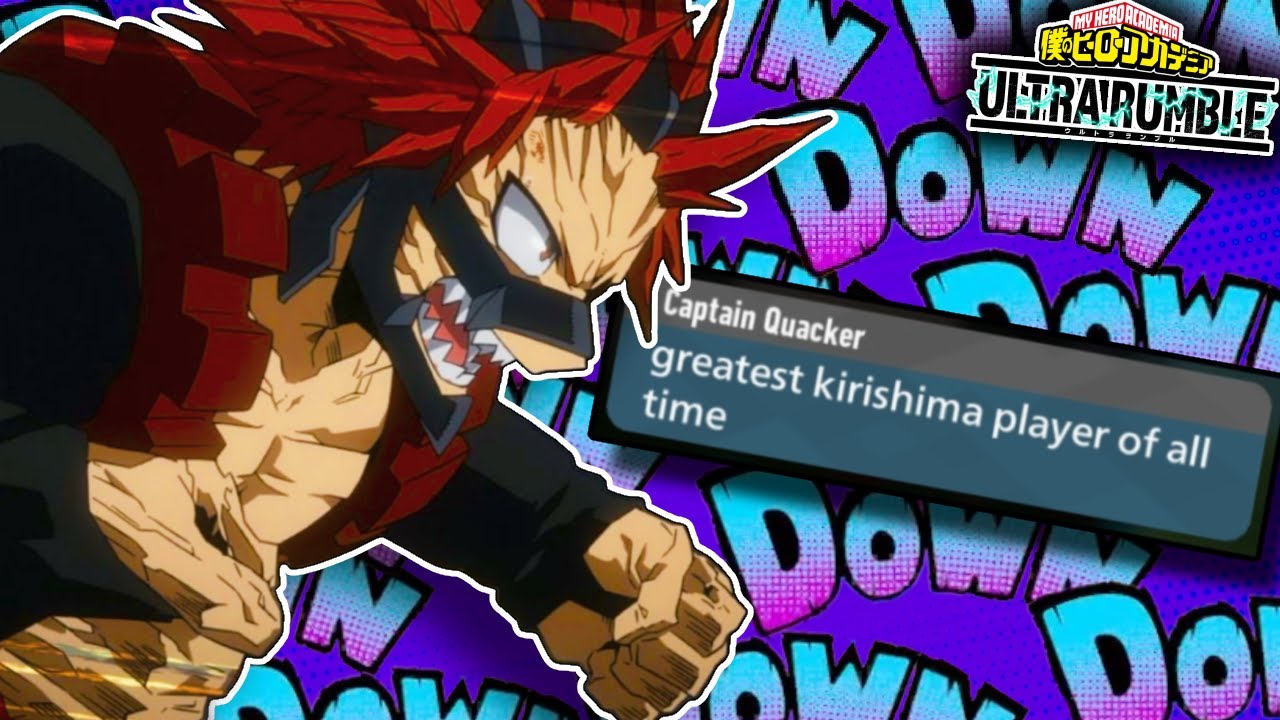 Kirishima SOLOS Lobbies | My Hero Ultra Rumble Gameplay