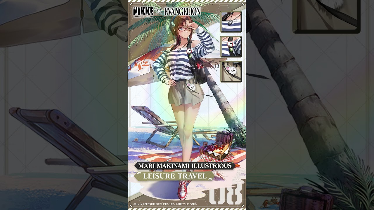GODDESS OF VICTORY: NIKKE | Costume Introduction - Mari Makinami Illustrious (Leisure Travel)