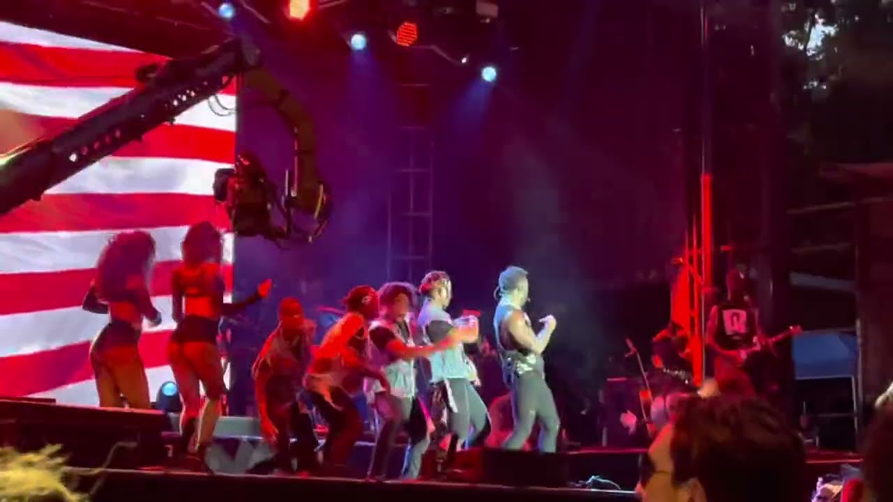Jason Derulo Slidin’ world premiere live  Philadelphia, PA July 4, 2022