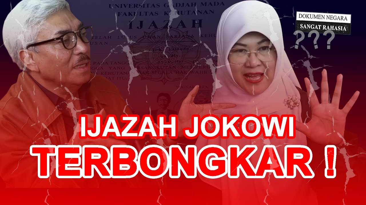 Dr. dr.Tifauzia Tyassuma Bongkar Ijazah Jokowi | Saya Berani Karena Benar