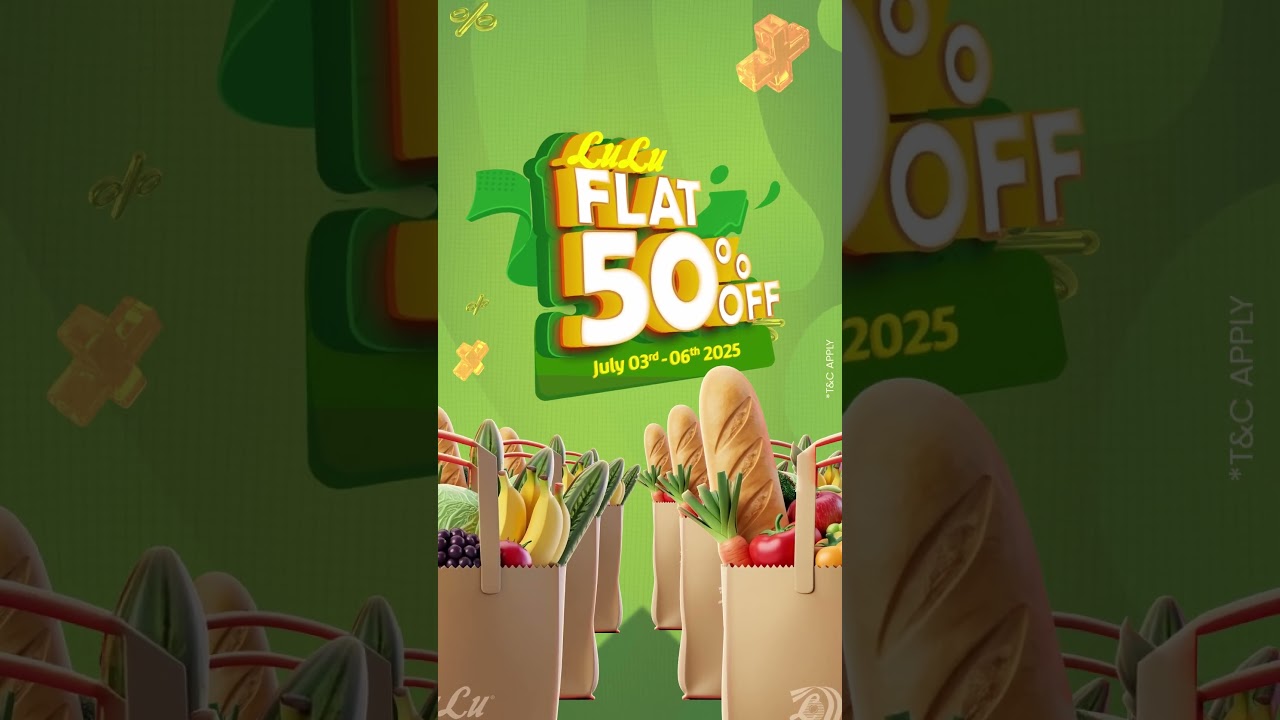 🛒 Flat 50% OFF on daily essentials! | LuLu Hypermarket India