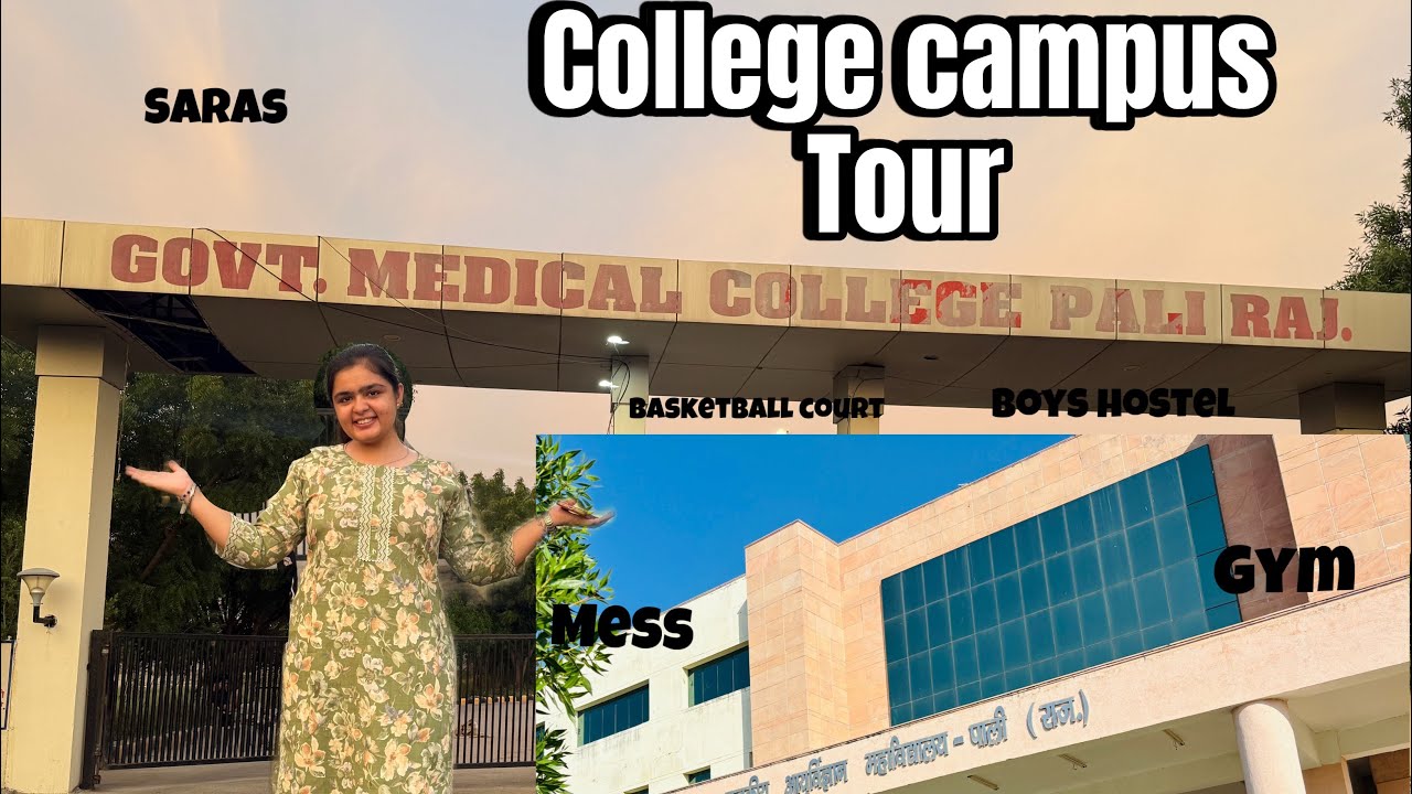 GMC PALI CAMPUS TOUR ||HOSTEL TOUR|| ||COLLEGE CAMPUS||