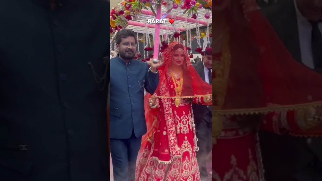 Bride&rsquo;s Entry #barat #viral #wedding #marriage #youtuber