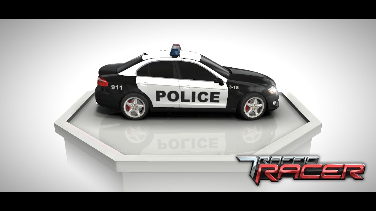 POLICE CHASE traffic racer game Mode Follow the criminal's car video 4k