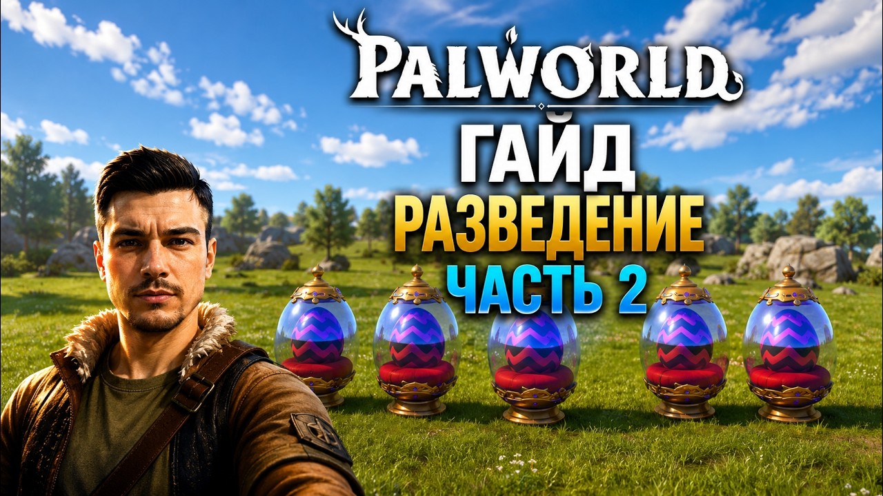 PALWORLD ГАЙД СКРЕЩИВАНИЕ И НАВЫКИ ПАЛОВ