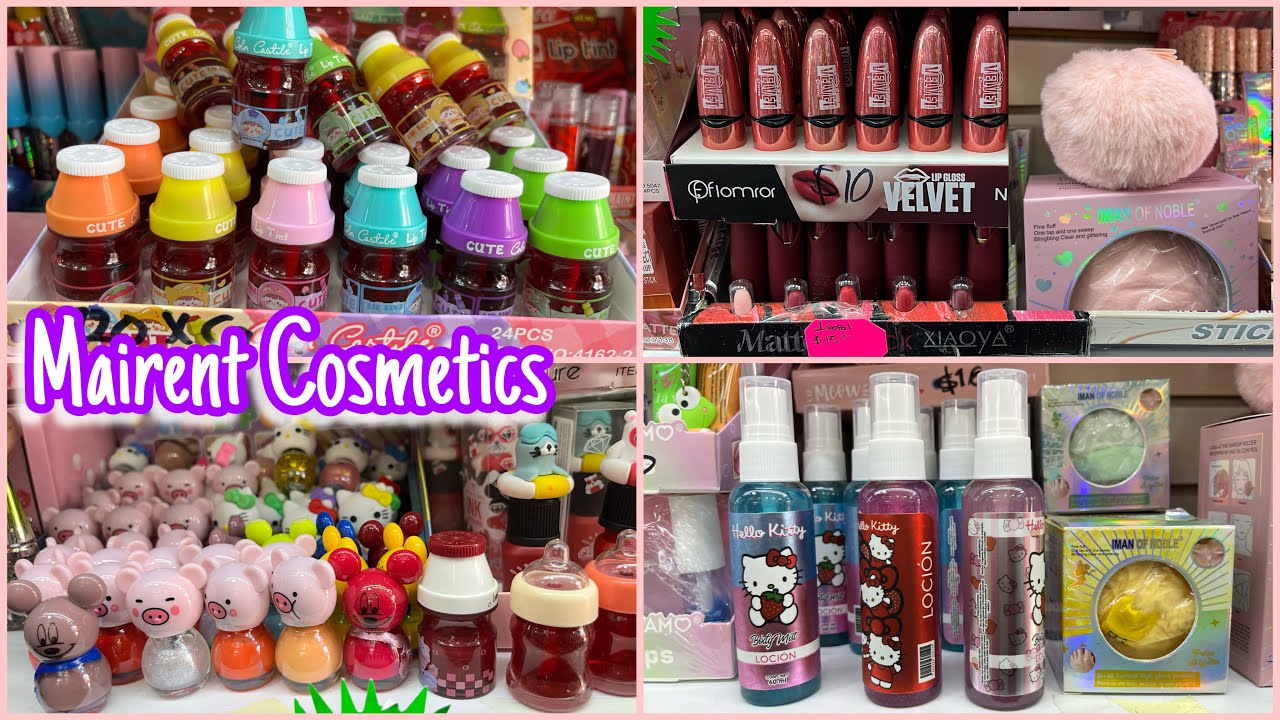 🐰 Cosméticos Económicos Kawaii y Novedosos por Mayoreo, Calle Del Carmen ✨