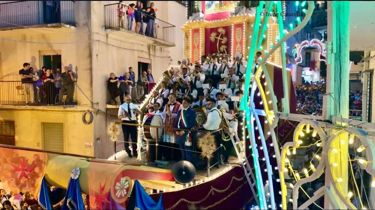 I Parte Diretta Scinnuta Carro Trionfale Gesù Nazareno-2025 Festa Gesù Nazareno Giubileo