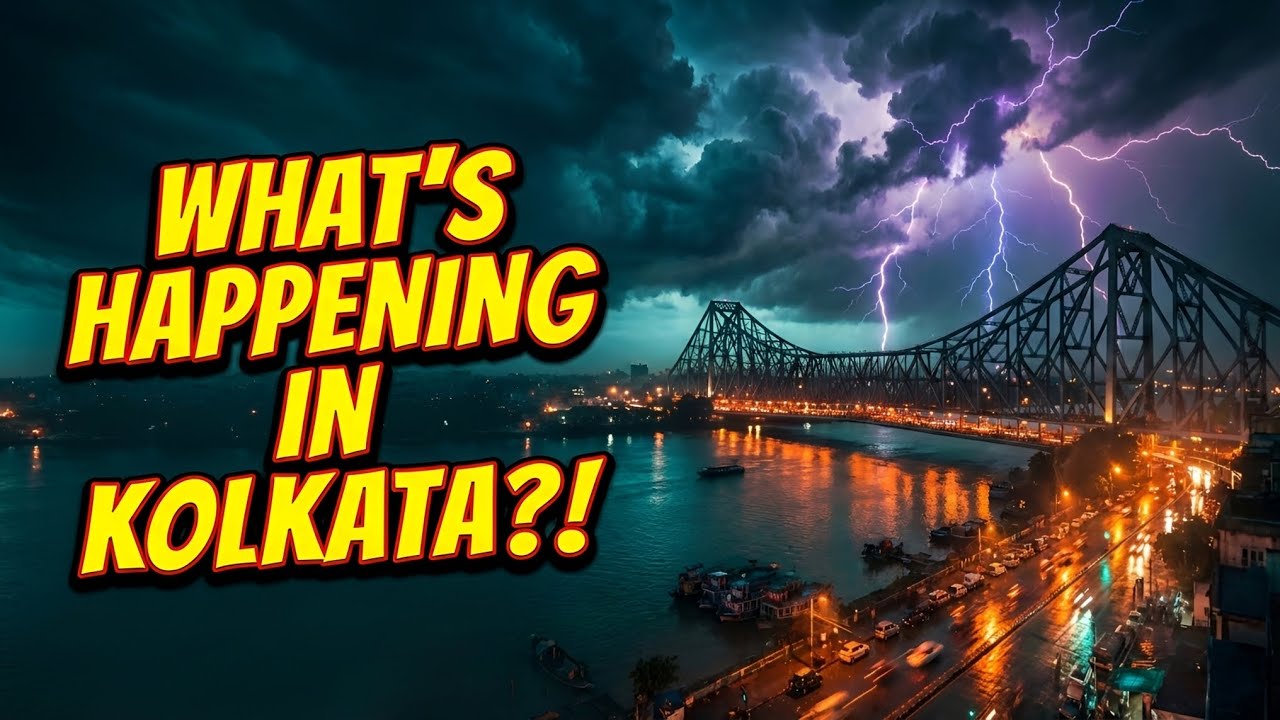WHAT’S HAPPENING IN KOLKATA?! 😱 | Shocking Howrah Bridge Scene