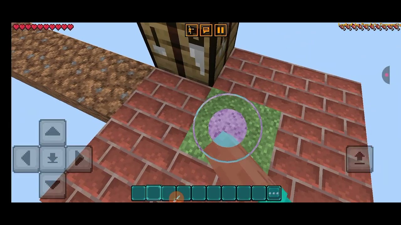 Ultimate skyblock lucky block looks like this on pojav craft
