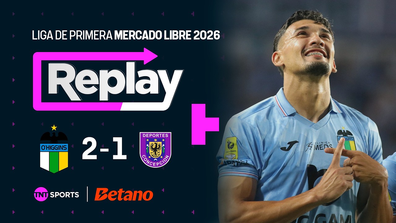 TNT Sports Replay | O'Higgins 2 - 1 Deportes Concepción | Fecha 1