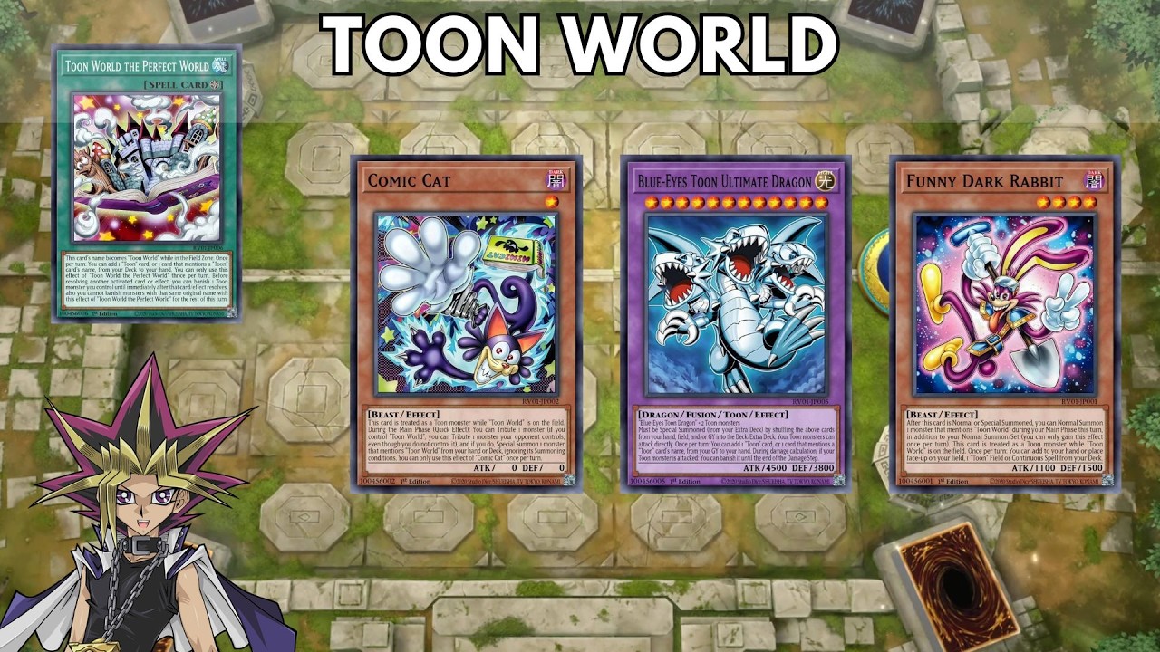 Pure Toon World Guide - Toon is now THE BEST Deck in the Game! | Yu-Gi-Oh Mdpro3