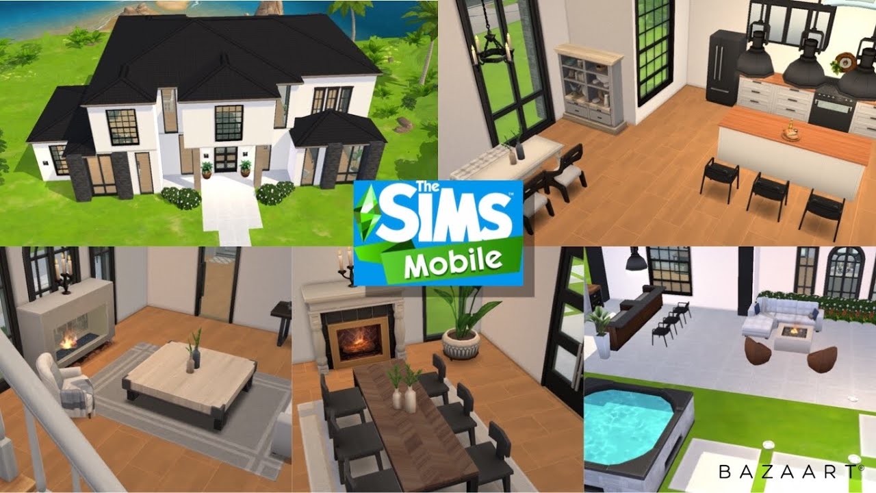 Sims Mobile • Modern Farmhouse