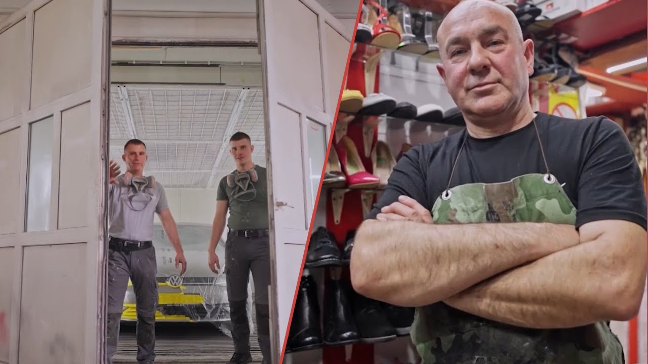 AUTOLAKIRER iz Niša i OBUĆAR iz Lebana | Zlatne ruke Balkan Trip TV