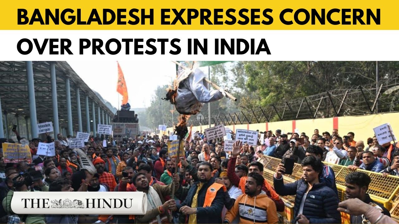 Protests erupt across India over lynching of Hindu man in Bangladesh