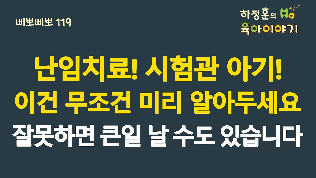 #858 난임치료! 시험관아기! 이건 무조건 미리 알아두세요. 잘못하면 큰일 날 수도 있습니다: 소아청소년과 전문의, 삐뽀삐뽀119소아과저자