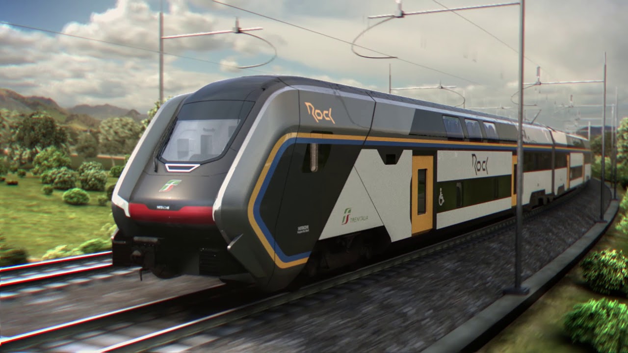 Rock: new Hitachi Rail regional train for Trenitalia