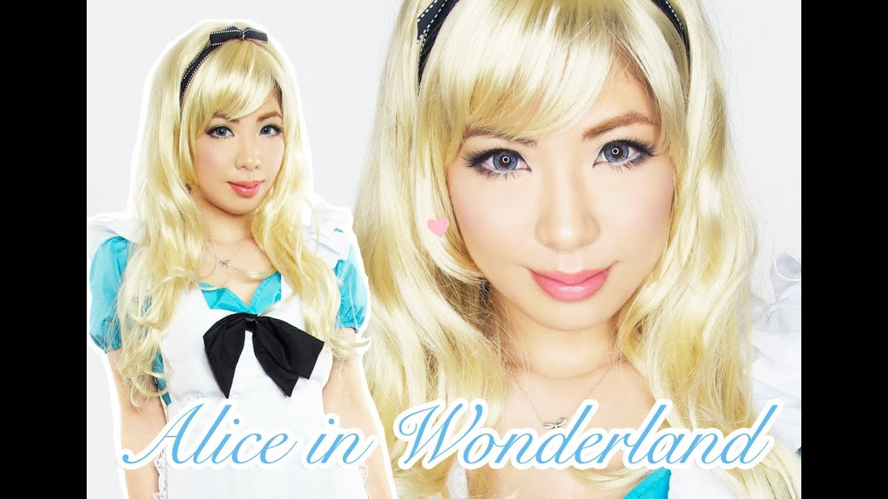 Halloween tutorial Alice in Wonderland