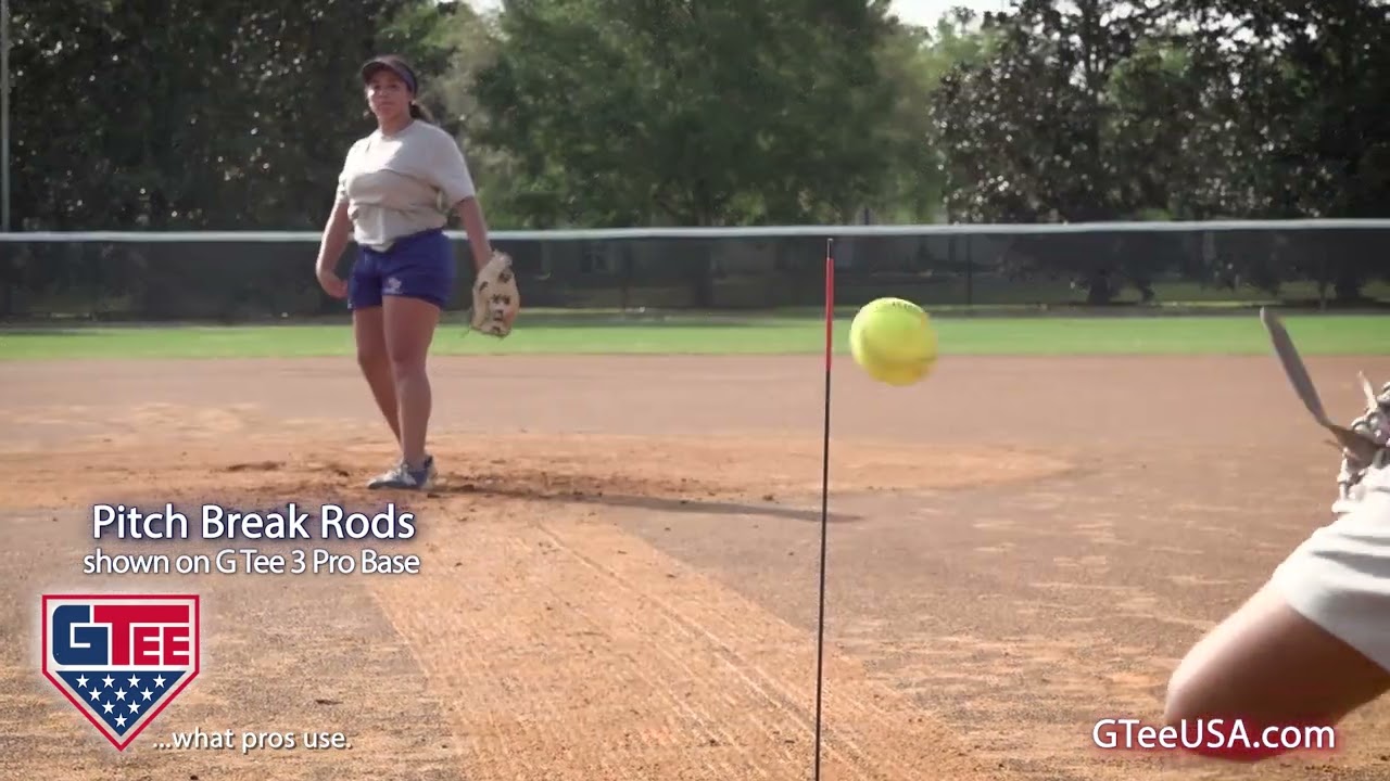 G Tee Pitch Break Rods on G Tee 3 Pro Base