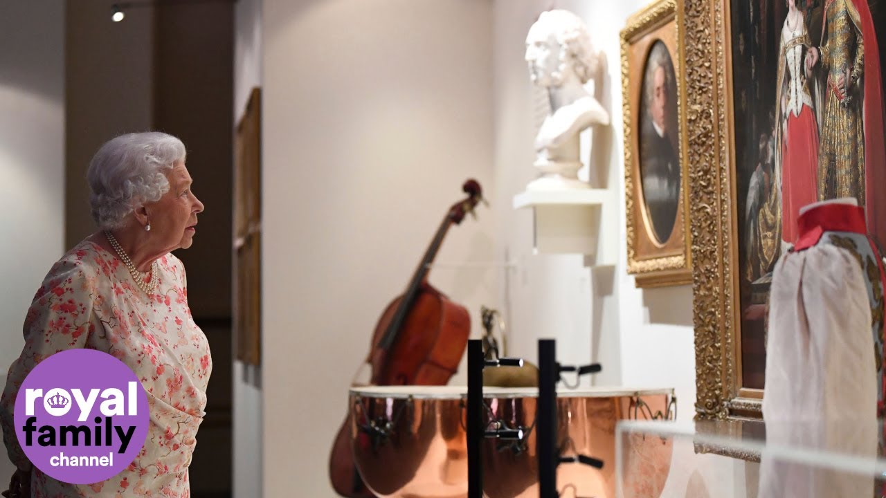 The Queen Opens New Exhibition at Buckingham Palace