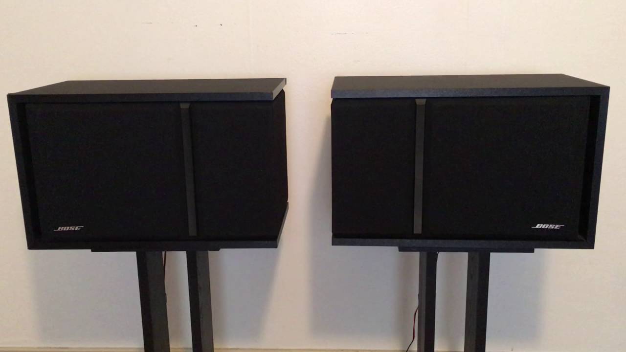 Bose 301 Series III Demonstration.