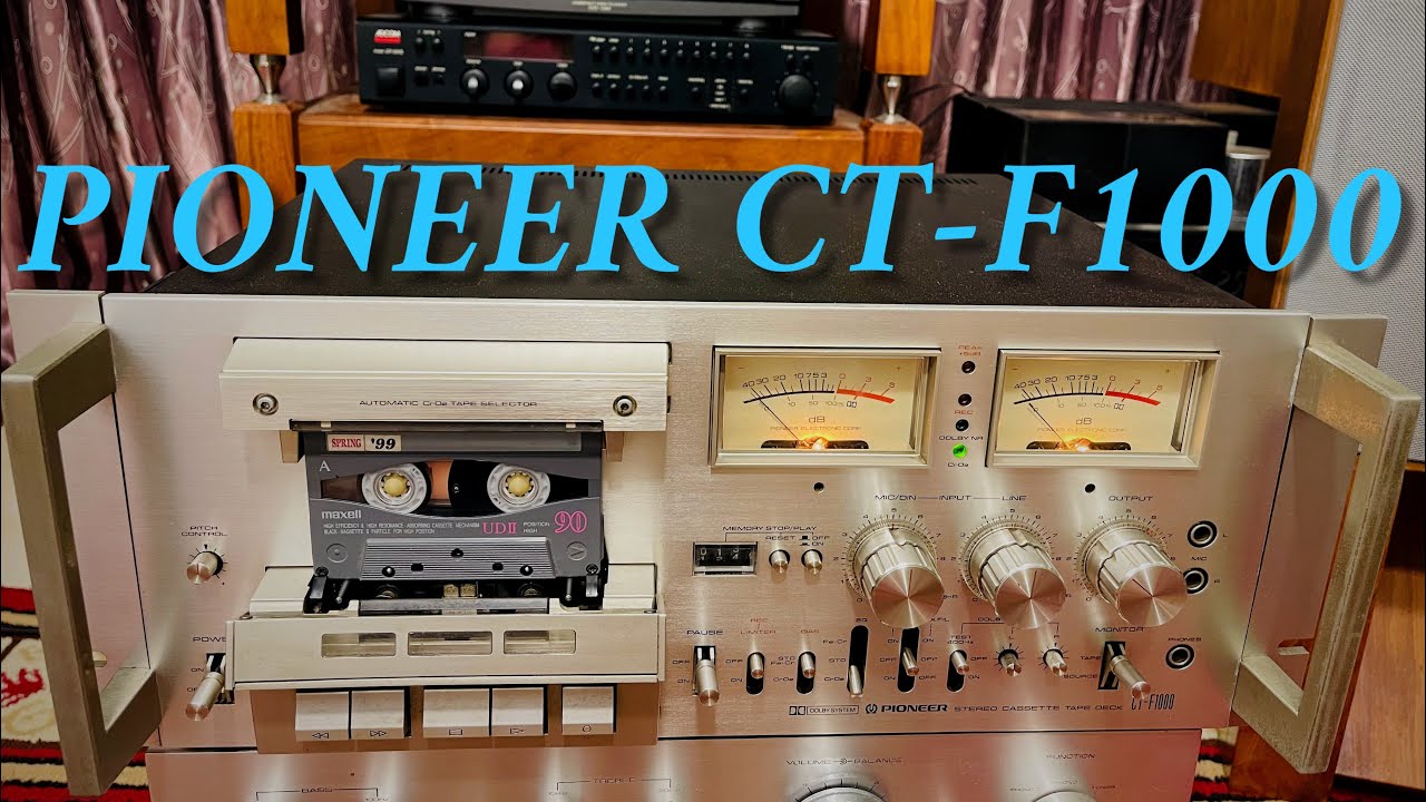 Hàng khủng huyền thoại Tape Pioneer CT-F1000 có Tai Xách_(Giá:10tr5❌ĐÃ BÁN❌)_☎️0917659929