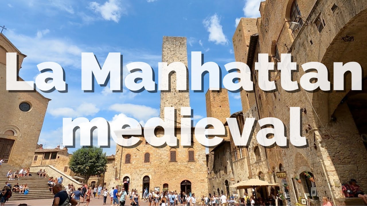 San Gimignano la Manhattan Medieval y Volterra - que ver y hacer vlog #4  4K