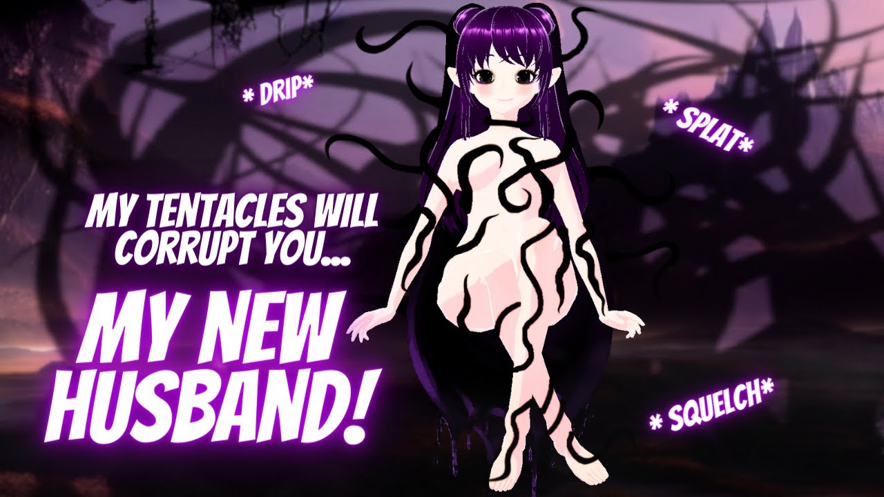 Dark Matter Monster Girl Claims and Corrupts You! ASMR Roleplay 💧 [F4M] [tentacles] [slime] 🌌