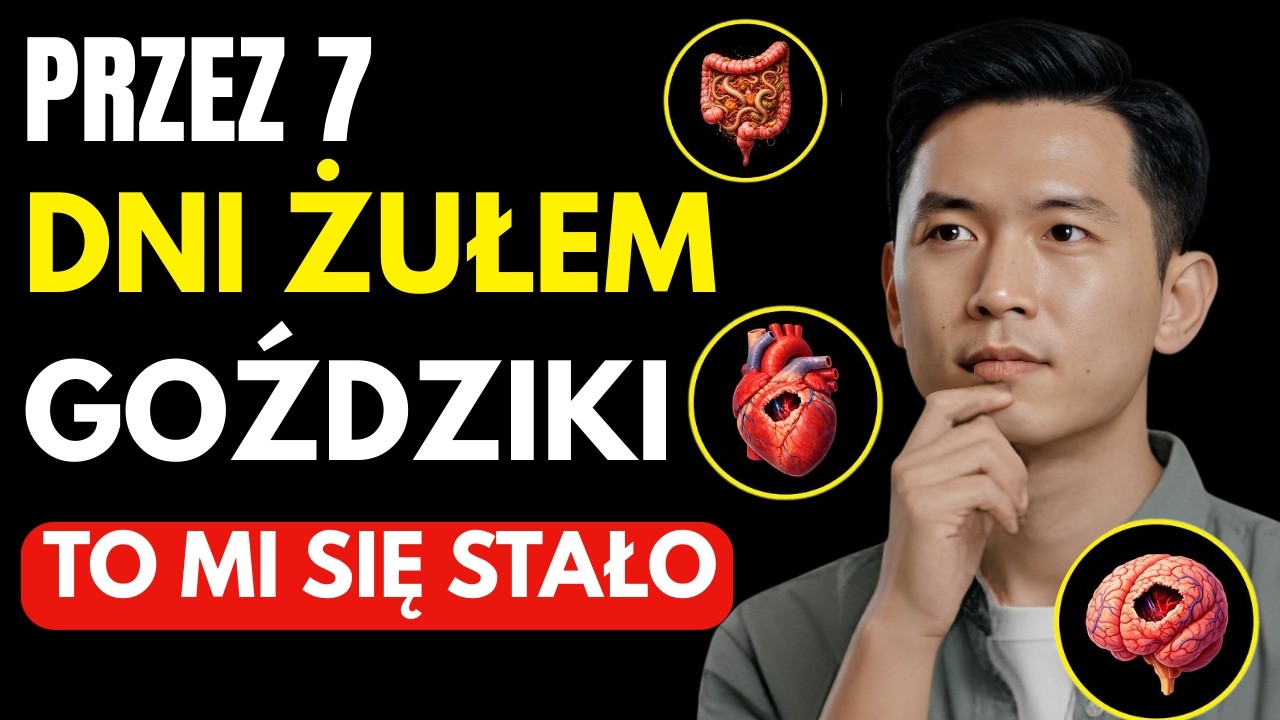 Żułem goździki przez 7 dni i nawet nie podejrzewałem, że to może zrobić coś takiego z moim ciałem